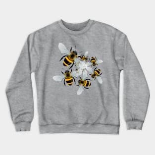 Bee inspiraled Crewneck Sweatshirt